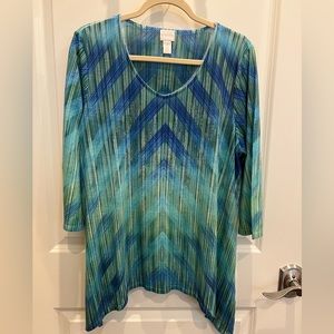 Chico’s Top with Decorative Front Bodice